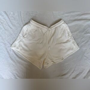Brandy Melville John Galt white Logan Shorts